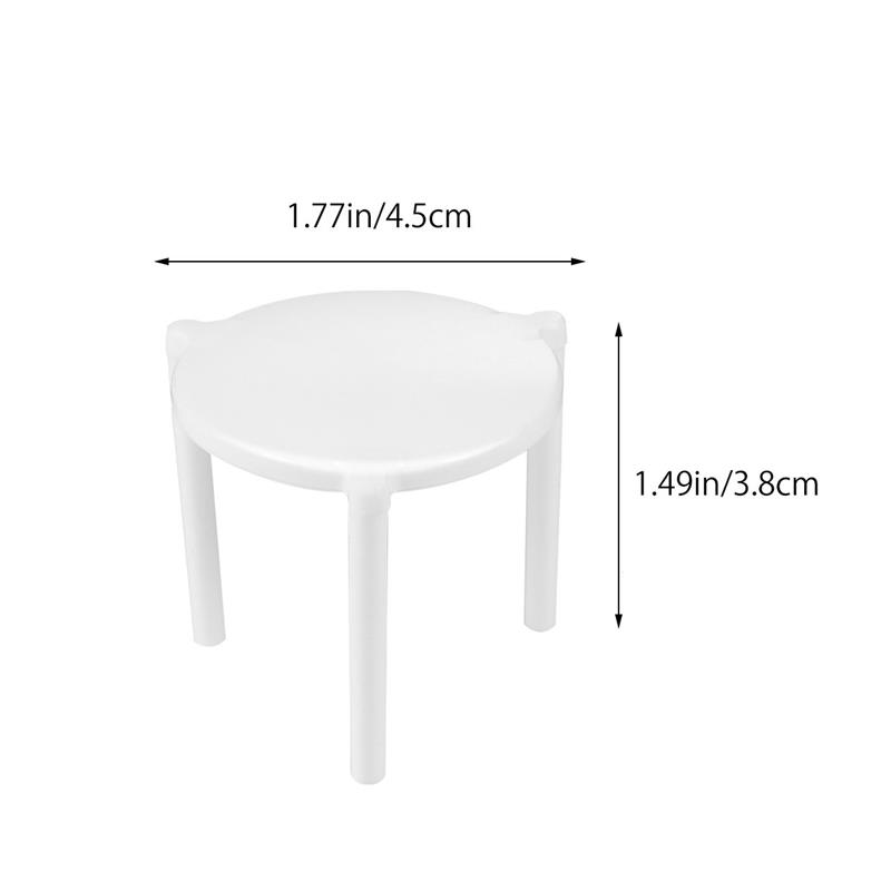 100pcs Pizza Saver Stand Pizza Packing Box Support Shelf Stackable Plastic Support Tripod For Cheese Pizza Pies Box Topping 1