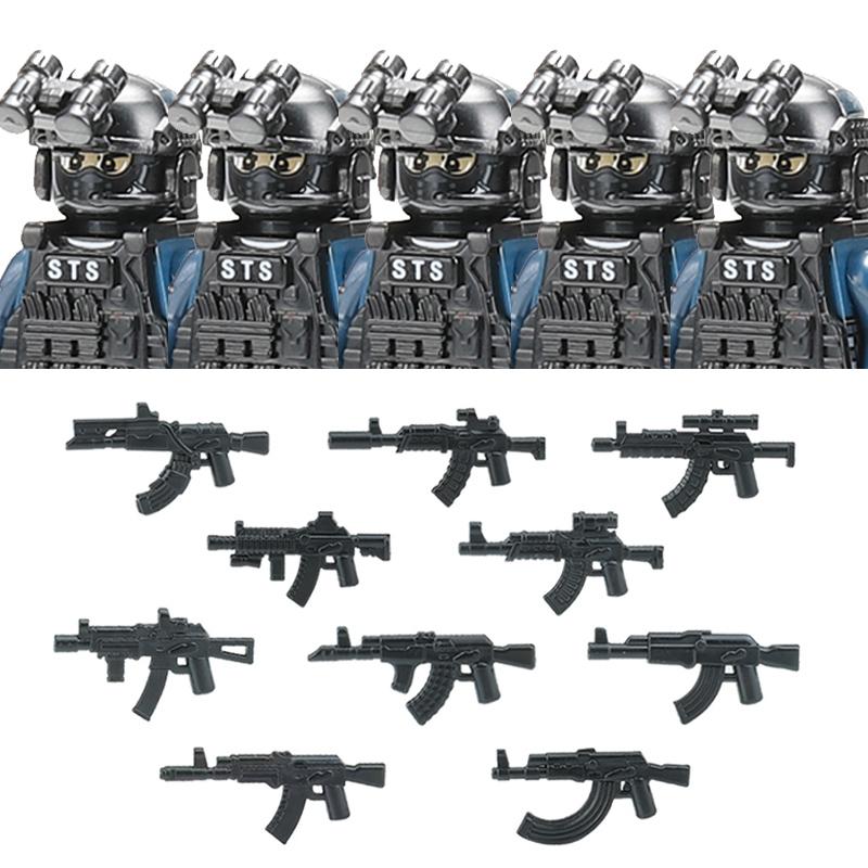 Army-Inspired First-Class Miniature-Figureures Superior-Grade Riot Police Military Figurineure Assembly Superior-Grade Bricks City-Area