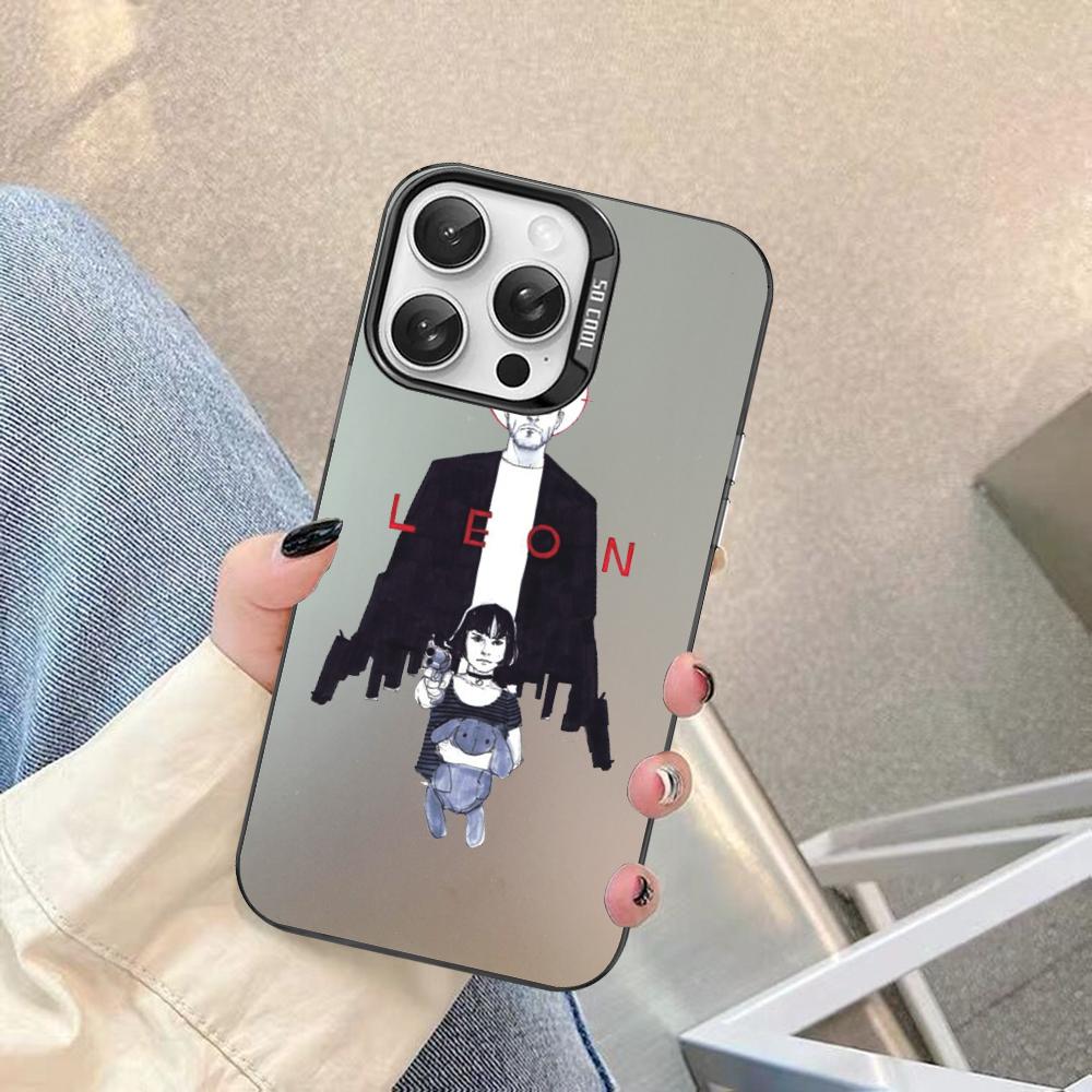 Movie Killer Leon Phone Case For IPhone 16 15 14 13 12 11 Pro Max X XR XSMAX 8 7 Plus Matte Shockproof Back Cover