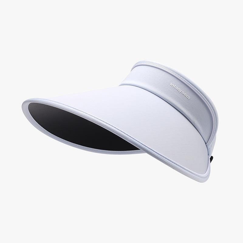 Summer, UV Protection, Vinyl Large Brim, Sunshade, Hollow Cap, Female, Outdoor Riding, Ice Silk, Breathable Sun Hat