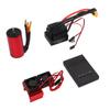 RC Brushless Motor Set S3670 2650KV Motor 120A ESC Radiator with Programming Card for Traxxas for HSP for HPI 1/8