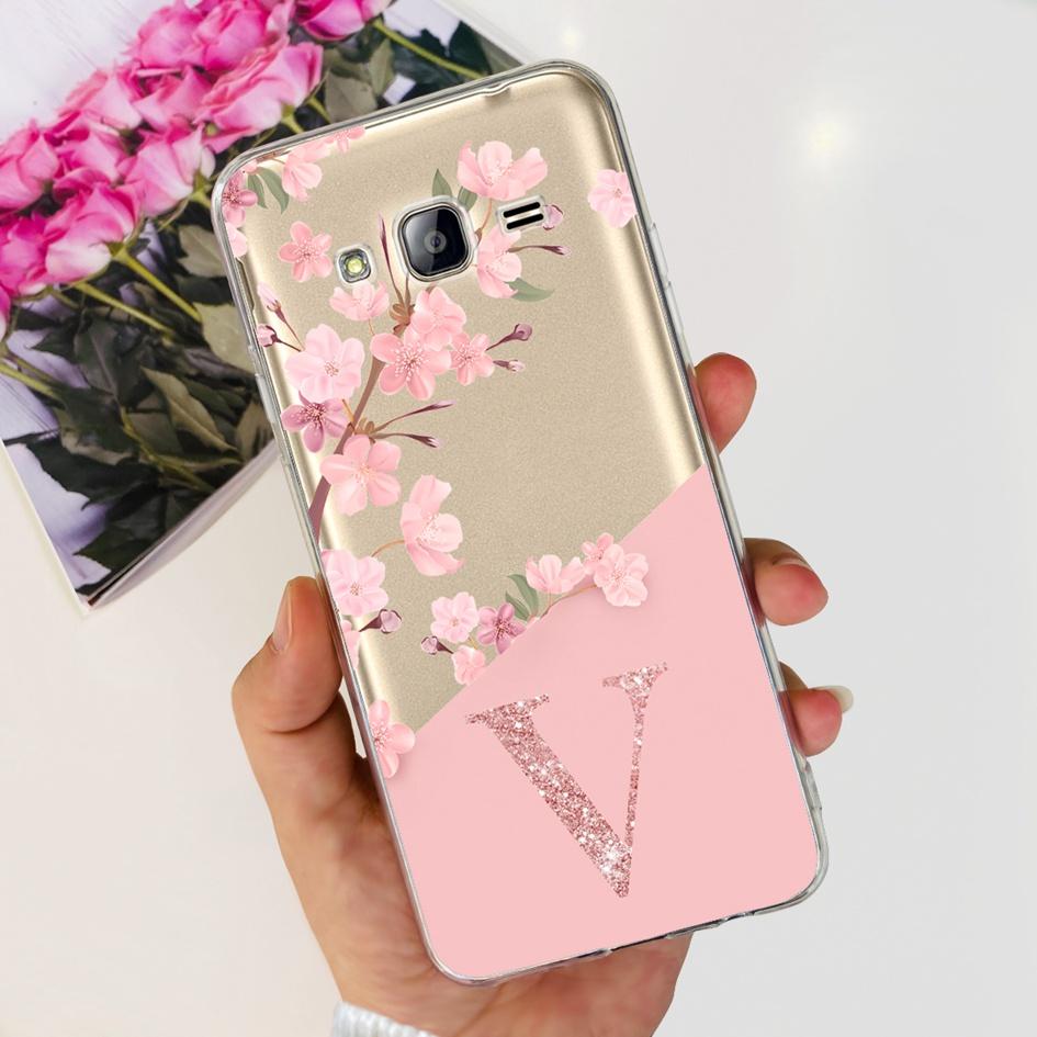 

For Samsung Galaxy Grand Prime SM-G530H Case Lovely Letters Flower Clear Silicone Phone Cover For Samsung G530 G531 G531H Bumper Samsung G530