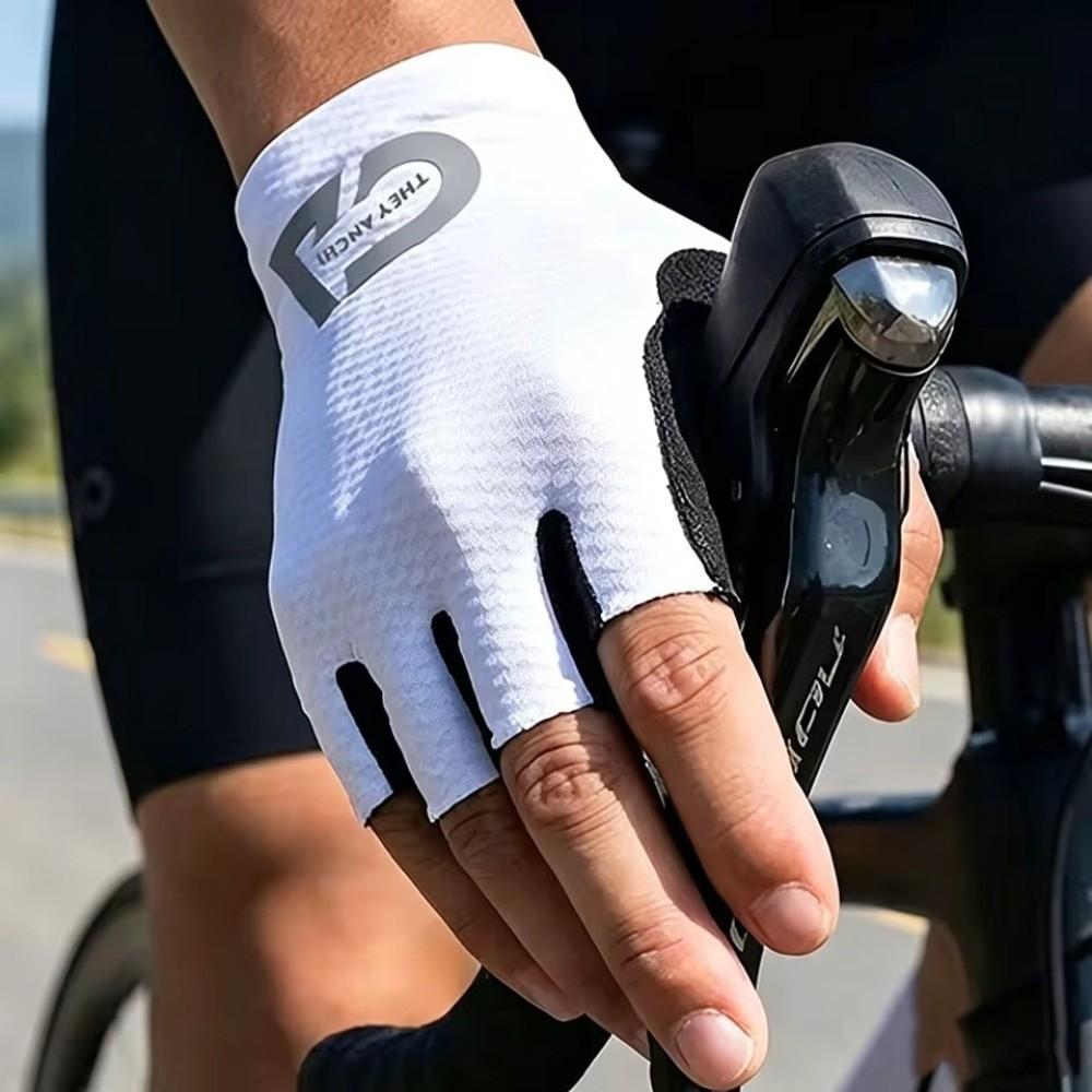 Summer Bike Gloves Short Sport Gloves Outdoors Fishing Gloves Men Women