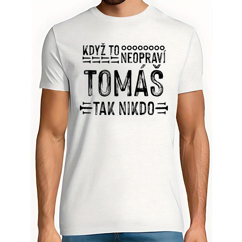 

Европейский размер Мужская повседневная футболка с коротким рукавом Принт Легкий летний топ для мужчин Удобная одежда | Игривая футболка с принтом S белый