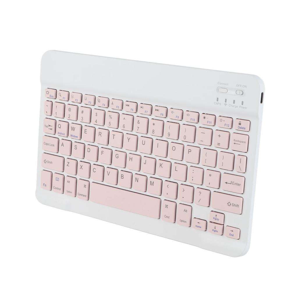 10in Wireless Keyboard Thin Stable Connection Quiet Waterproof Tablet Laptop Keyboard