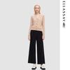 ELLASSAY Women's Winter High-Waist Straight-Leg Casual Trousers