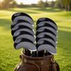 10pcs Durable Material Golf Iron Covers Two Tone Color Golf Club Covers  Travel Gear