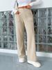 2025 European & American Fashion Straight-Leg Pants with Pockets