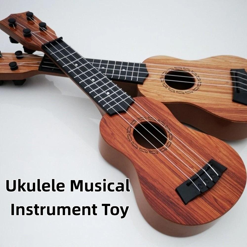 Adjustable Knob Simulation Ukulele Toy 4 Strings Kids Musical Toys Children Toys