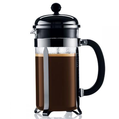 CHAMBORD French Press Coffee Maker Stainless Steel Bodum CHAMBORD 1.0L 1928-16