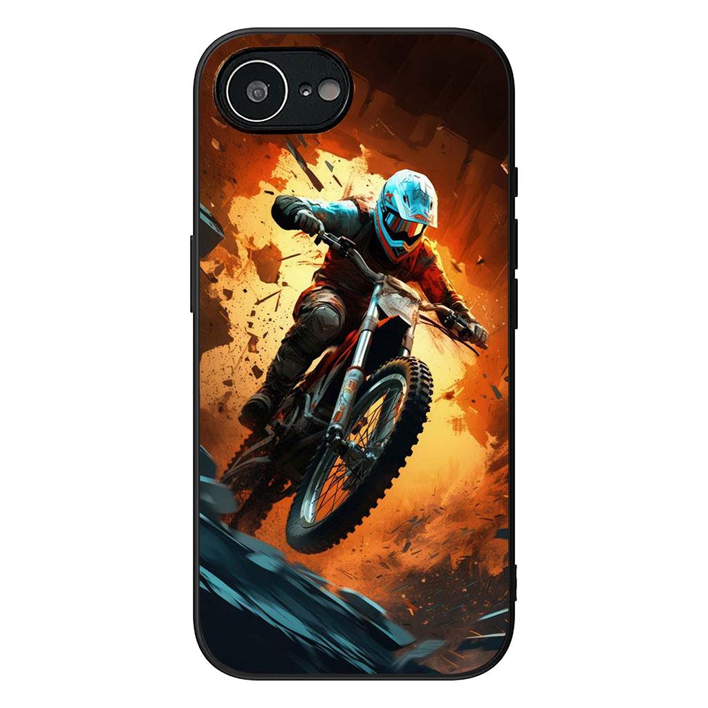 Mobile Moto Cross Motorcycle Sports for Motorola Moto G86 G57 G67 G54 G24 G15 Power G13 G14 G34 G35 G45 G53 G55 G64 G75 G72 Case