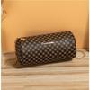 Summer new trend women's bags cylindrical messenger bags embroidered rhombus chain bags