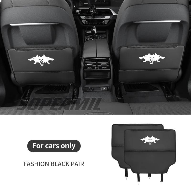 

Car Seat Back Protection Anti-Kick Pad For Tesla Cybertruck Beast Roadster Model 3 Model Y Model S Model X Rear Seat Storage Bag чёрный
