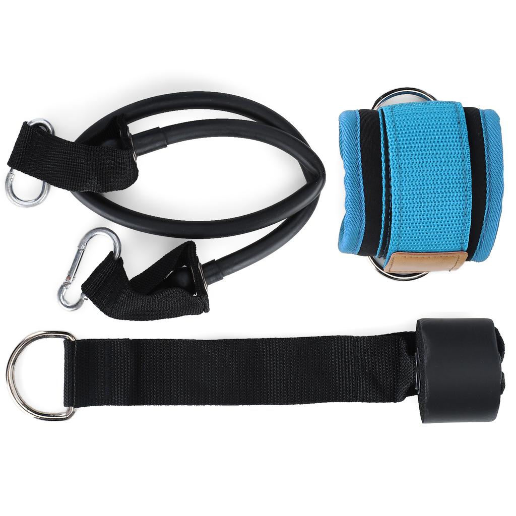 Fitness Elastic Bands for Physical Education Classes Legs Training with Ankle Ring BuckleBlue