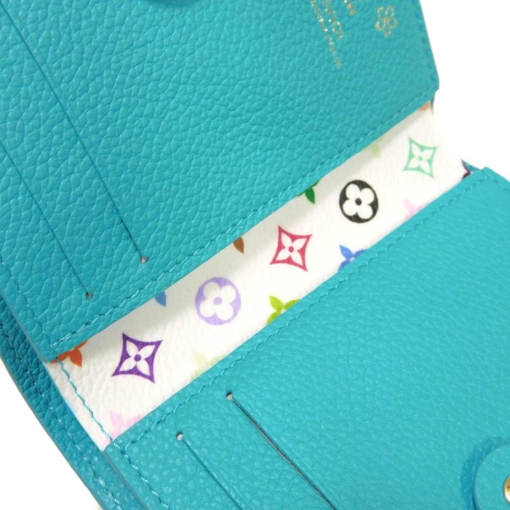 Used 12564 LVxTM Portefeuille Lisa M14089 7941 Takashi Murakami Panda Multicolor RFID Case, Excellent Condition