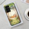 Funny Capybara Phone Case For Samsung S26 S25 Edge Ultra 23 22 21 20 Ultra Plus S24 Fe Glass Cover
