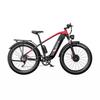 DUOTTS Elektrické kolo F26: Motor 750 W, dojezd 120 km, 26" tlusté pneumatiky, vodotěsnost IPX5, stoupavost 55°