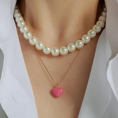 Women's Freshwater Pearl Necklace In 5 Sizes