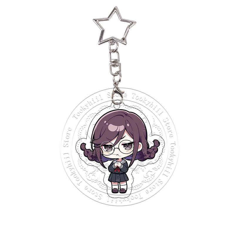 Danganronpa Acryl Schlüsselanhänger Toko Tsumiki Monokuma Exquisiter Schüler Anime Cartoon Taschenanhänger Chibi Dekor Zubehör Anhänger