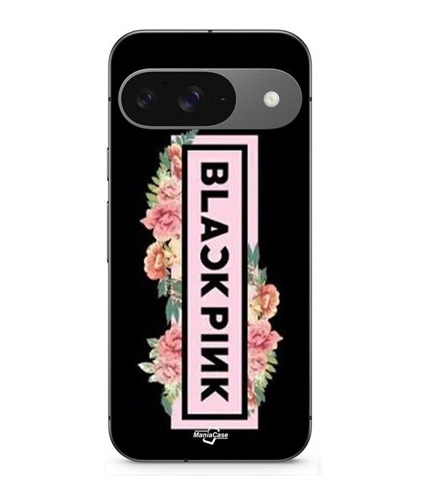 Case - MANIACASE - Google Pixel 9 - Soft - Black - Blackpink Paris Concert Pattern
