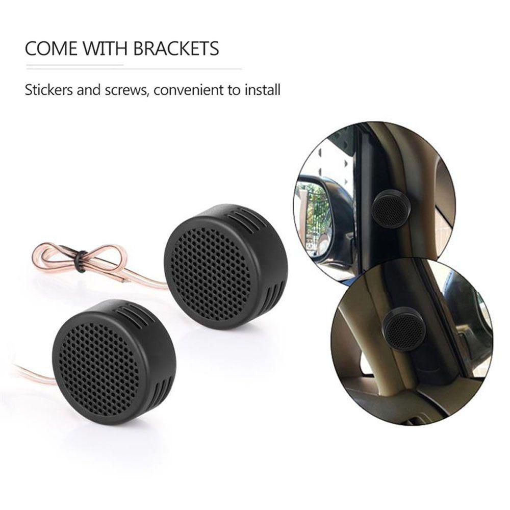1 Pair 500W High Frequency Sound Super Power Loud Mini Car Tweeter Loud Speaker