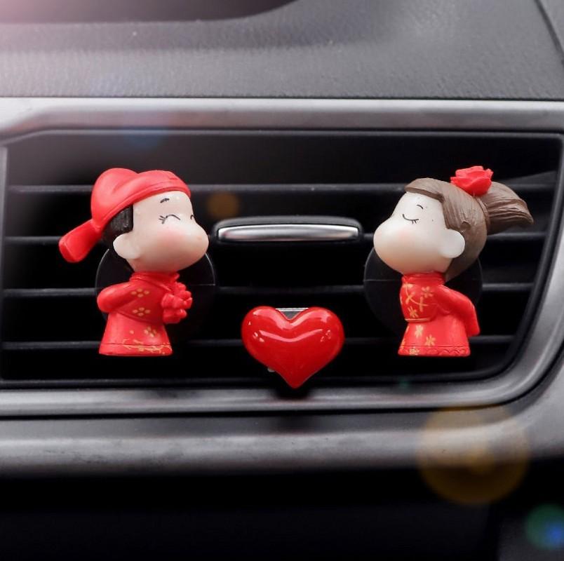 

Автомобильный зажим для воздуховода, милый мультфильм, пары, ароматерапия, аромат, украшение, украшение, подарок для девочки и мальчика, аксессуары для салона автомобиля
