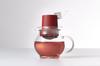 Hario Tea Hut Red Tea Bag Pot, 300ml, TTH-30-R