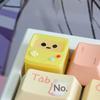 1Pcs Kawaii Esc Replacement Keycap Single Resin Retro Game Console Translucent Keycaps Arcade Mechanical Keyboard Accessory