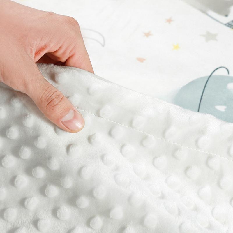 Soft Doudou Soothing Blanket for Newborn Baby Swaddle Blanket Cartoon Stroller Blanket Flannel Thermal Bedding Swaddle Wrap