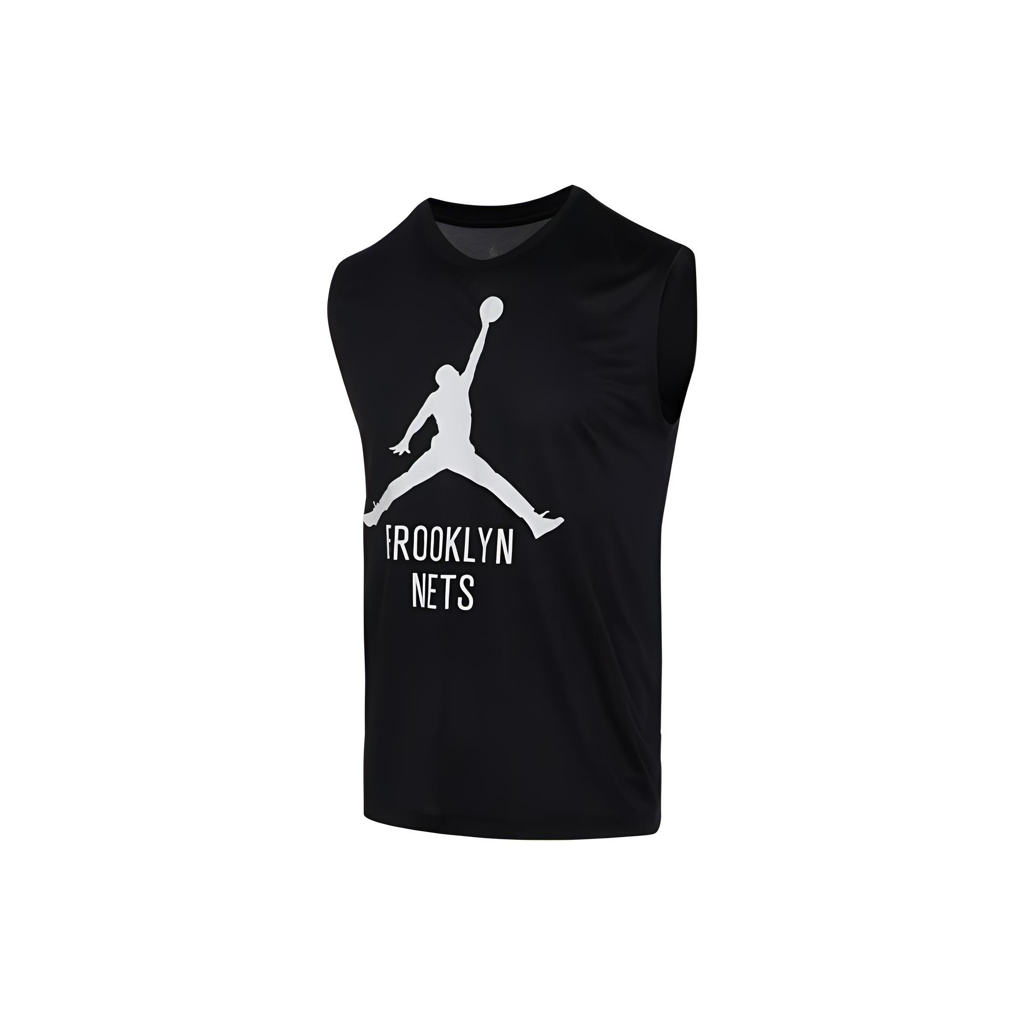 Jordan Tank Tops Men s Black Crew Neck Moderate Straight Fit FQ1955-010 S