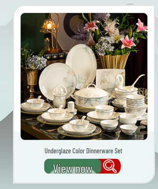 New Chinese Bone China Tableware: Bowls, Plates, and Dishes for Housewarming