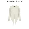 UR Women's Sequin Tie-Strap Crop Knit Top