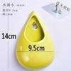 Ceramics Wall Hanging Vase Water Drops Wall Vase Ornaments No-punching Hydroponics Flower Insert Room Background Interior Decor