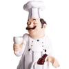 American Chef Doll Soft Figurine - Dessert & Pastry Shop Display Model