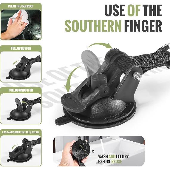 Heavy Duty Suction Cup Security Hooks For Camping(4 Pcs)