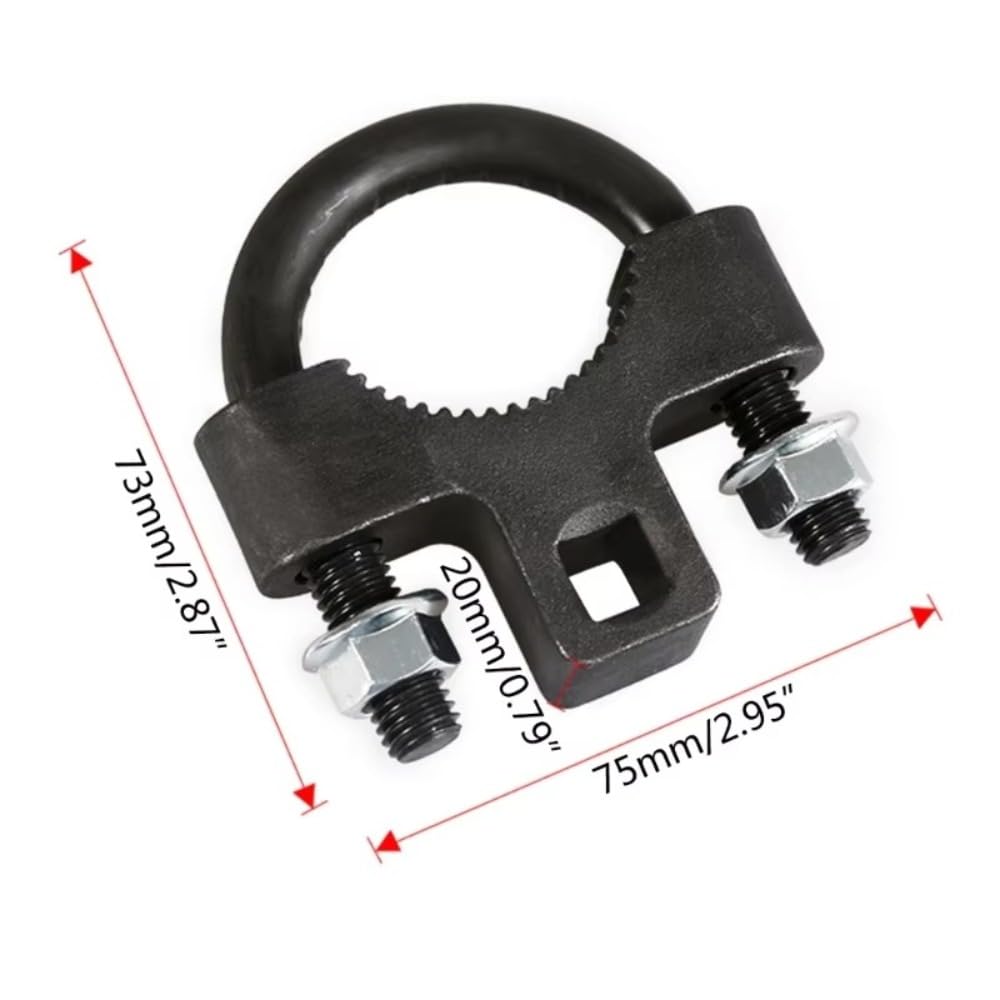 3/8" Inner Tie Rod Tool Carbon Steel Material Remover Accessories for Car Chassis Rocker Removal