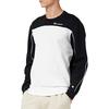 Sweat À Capuche - CHAMPION - Piping Block Crewneck - Noir/Blanc - Manches Longues - Col Capuche