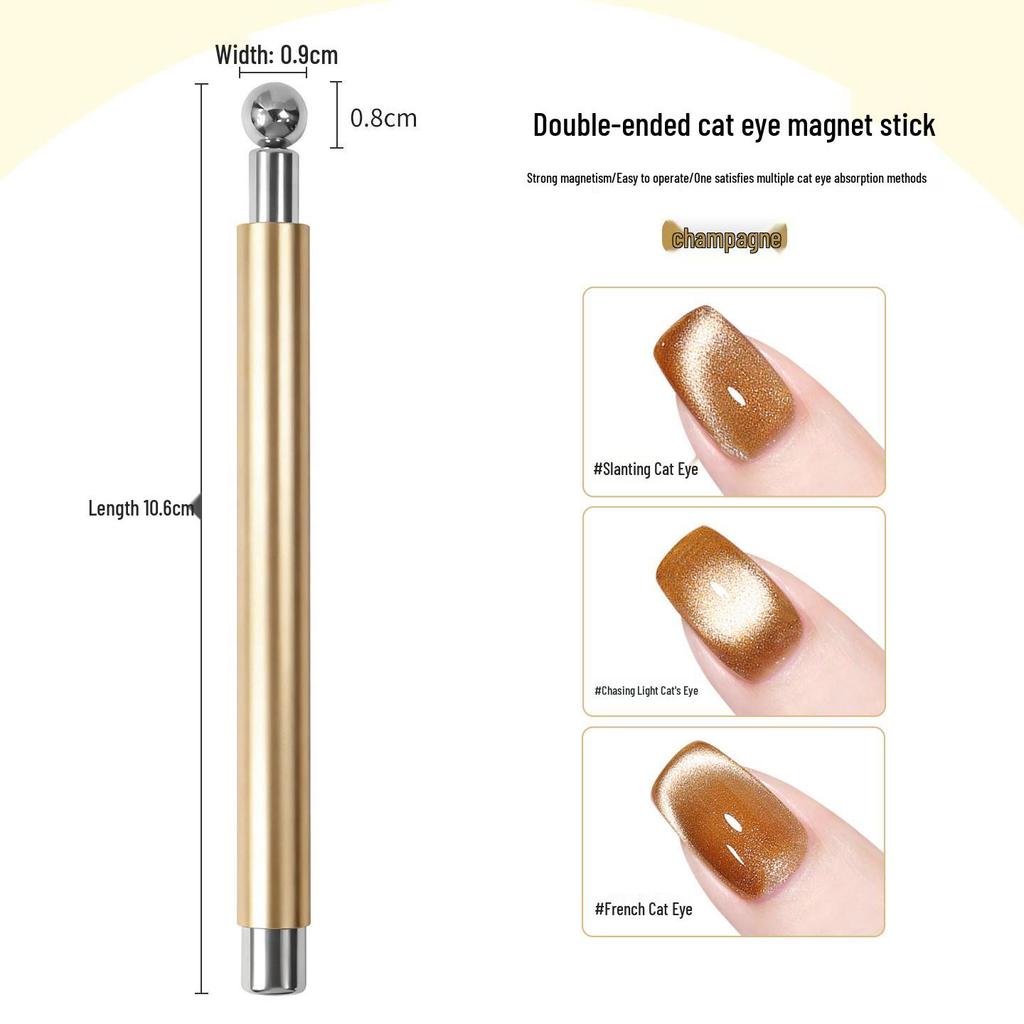 Double-Headed Cat Eye Gel Polish Magnet Stick