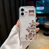 Applicable iPhone16Pro Quicksand Nezha Mobile Phone Case Internet Celebrity Cartoon Apple 15 Transparent Anti-drop 14 Protective Case