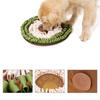 Dog Snuffle Mat Interactive Treat Puzzle Toys Slow Feeder with Licking Mat Improving Intelligence for Puppy 19" x 19"