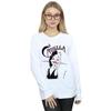 Disney Womens/Ladies Cruella De Vil Evil Smile Sweatshirt