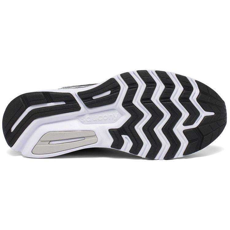 SAUCONY Ride 13 Cushioning Running Shoes Men Running Shoes Gray Black S20579-40