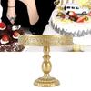 Stainless Steel Dessert Stand Round Cake Holder Vintage Round Cake Stand  Birthday Anniversary