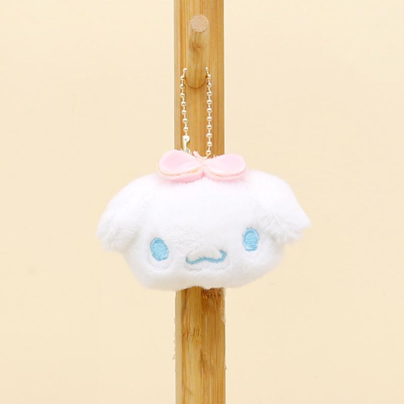 Adorable Sanrio Plush Keychain With Kuromi Cinnamoroll My Melody Designs Cinnamoroll