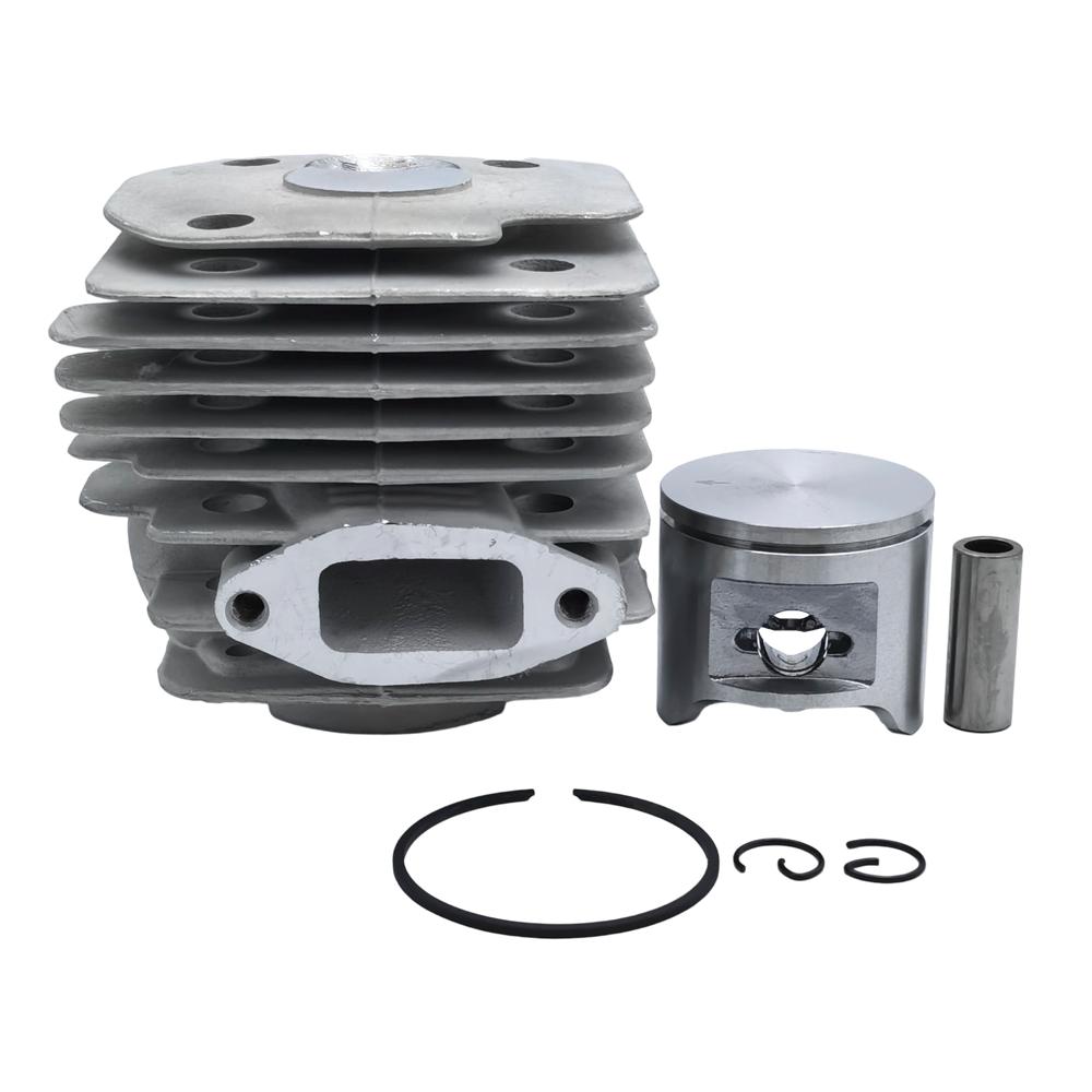 48mm Round Cylinder Piston Rings Cage Bearing Gasket Set Kit For HUSQVARNA 365 362 Chainsaw Engine Motor Parts