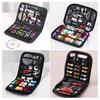10/73/97/172Pcs/Set Portable Sewing Kit with Case Colorful Thread Needle Tailor Scissors Tape Measure Home Travel Emergency Sewing Accessories