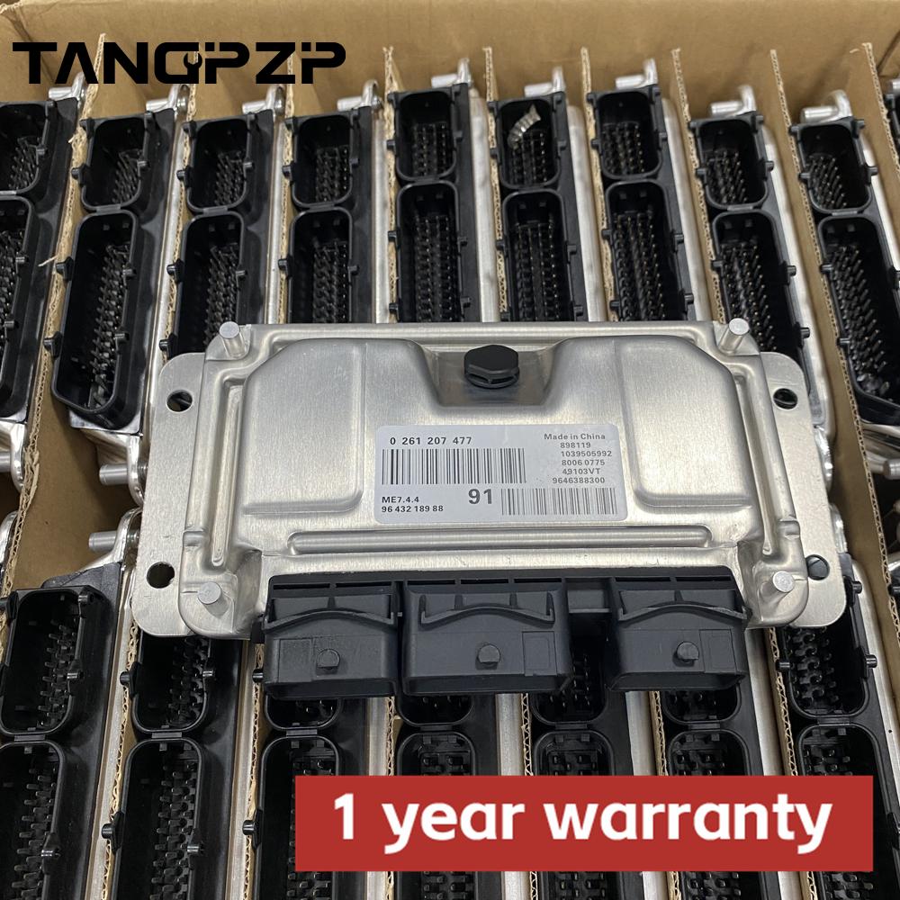 0261207477 9643218988 Engine Computer Electronic Control Module ECU ECM ME7.4.4 For Peugeot 206 1.6i 16V