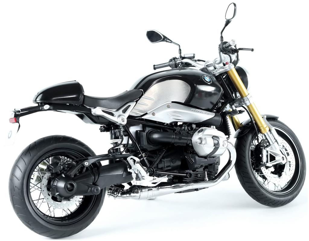 Meng Model BMW R nineT Molded Plastic Model Kit 1/9 Multi-color MMT-003S
