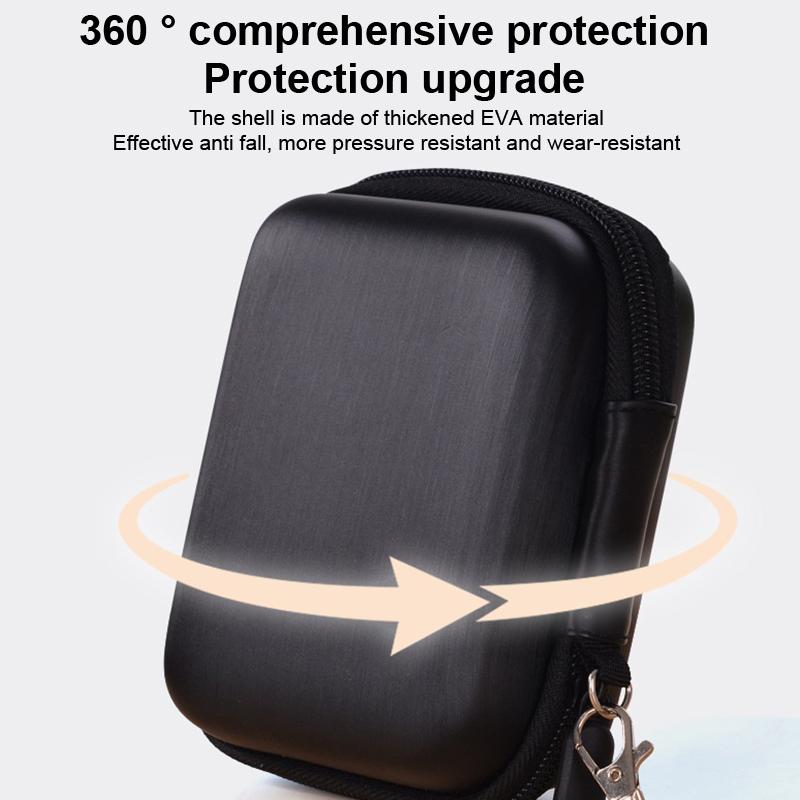 Digital Camera Bag Case For Canon G9X G7X Iii Ii For  Zv1 Zv1F Rx100 For  Hero 12 For Camkory For Kvutciein Vlogging
