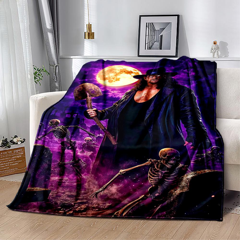 Undertaker1 Blankets are suitable for living rooms,making them an ideal choice for outdoor travel and gifts.